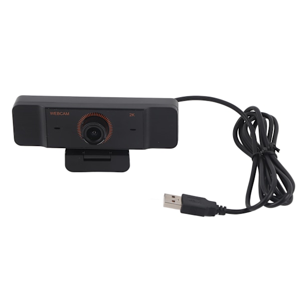 USB2.0 HD Webbkamera 2K Inbyggd Mikrofon 5 FHD 2560x1440 QHD Plug Play Dator KameraWB9