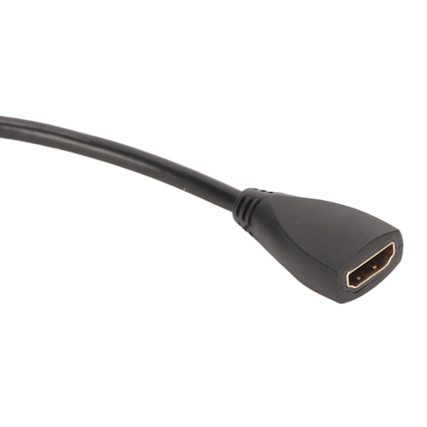 HD Multimedia Interface Förlängningskabel 90 Graders Vinkel TYP A Hane till TYP A Hona 1TF 3D 4K HDTV Splitter Switch