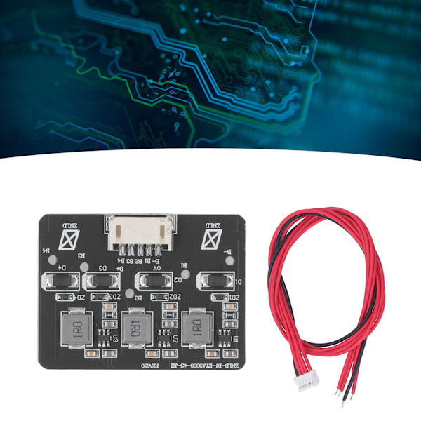 Aktiv Equalizer Board Batteri Energiöverföring Balansmodul för Ternära Järnlitium 1.2A Hög Ström DC2.0‑4.5V