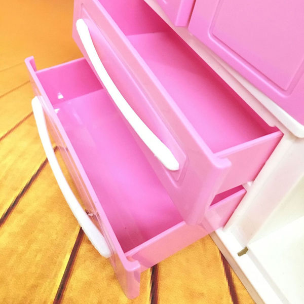 Dockhuskläder Organizer Mini Princess Möbler Garderob