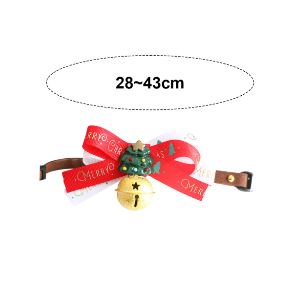 Christmas Dog Collar  - Soft Pet Collar Accessories for Dogs