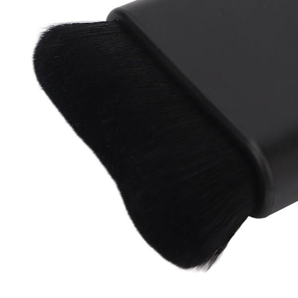 Sminkborste för Självbruning, Mjuka Borsthår Ger Streckfri Applicering, Vågig Borsthuvud Säkerställer Airbrush-finish, Ergonomisk Design För