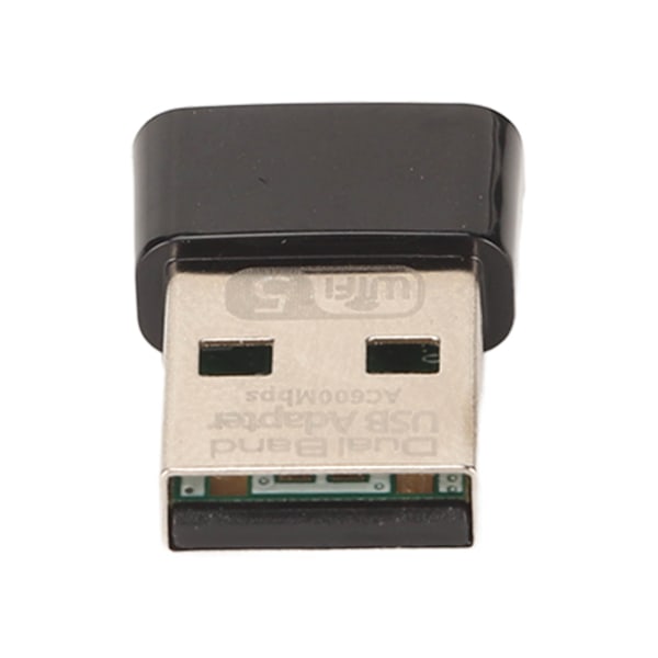 Trådlös nätverksadapter, unik design med mini-storlek och inbyggd antenn, multi-systemkompatibilitet 600 Mbps dual-band IEEE 802.11b g n ac, bred