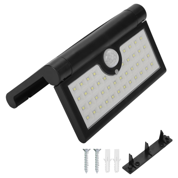 2W 42LEDs Vattentät Solenergi Fällbar Infraröd Induktion