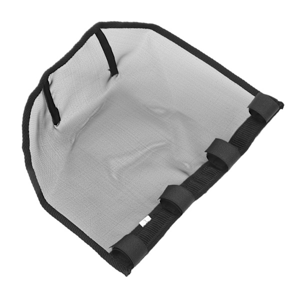 Skyddande flugmask för häst, fint nätmaterial andas nätskydd förhindrar dammstörning för en stressfri ridtur, bekväm och användarvänlig (L)