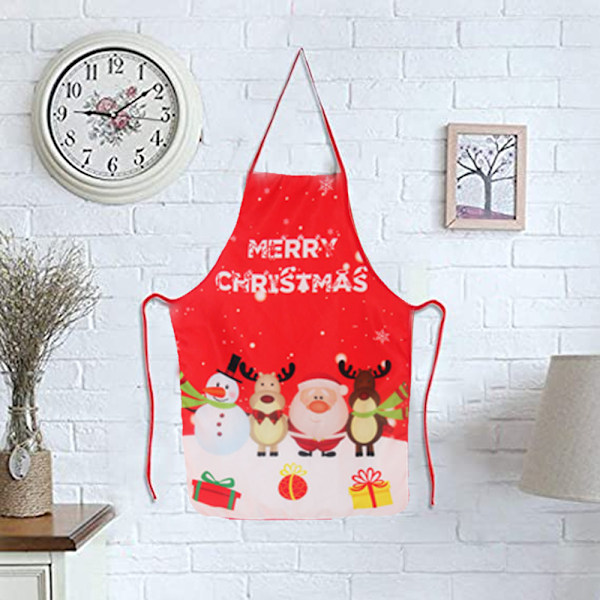 Chistmas Apron,Christmas Decoration Apron for Christmas Dinner