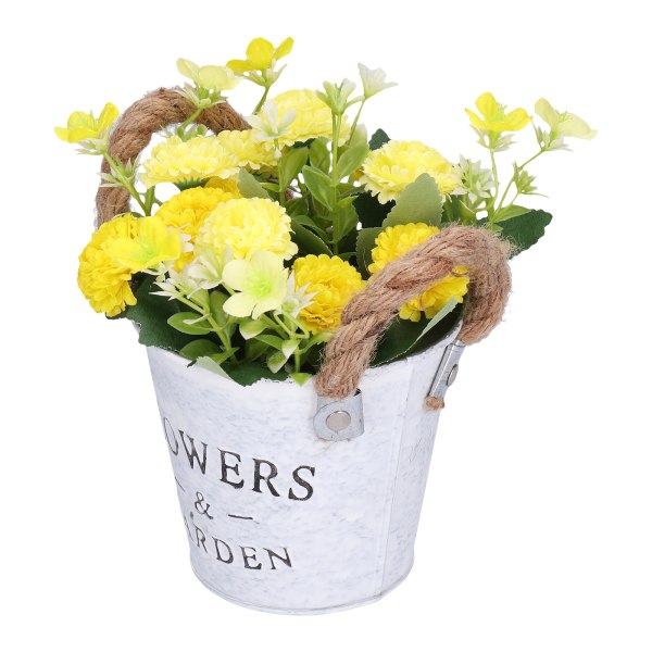 Konstgjord hortensia blomsterarrangemang prydnader konstgjorda blommor