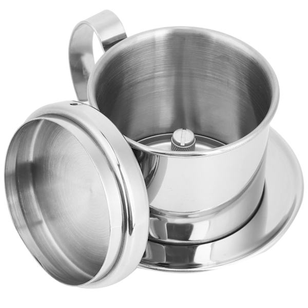 Droppfilter i rostfritt stål 304, silverfärgad, 304