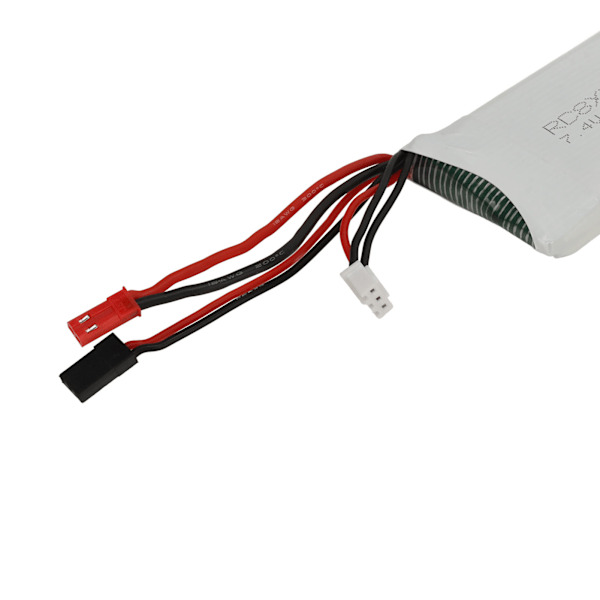 7.4V 2800mAh Litiumbatteri Fjärrkontroll Bil Ersättningsbatteri för RC8X RC6GS 4GS Fordon