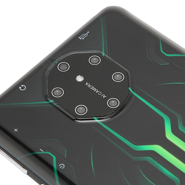 7-tums Tablet Grön 1960x1080 IPS 4GB RAM 32GB ROM MT6592 8 Kärnor CPU för Android 10 Dubbel Kamera Tablet PC 100‑240V EU-kontakt