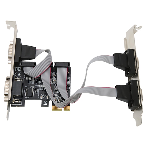 Lägg Till 4 Rs232 Seriella Portar Till Din Pci Express-plats, Sömlös Anslutning Till Seriella Db9-portars Enheter Med Ax99100 Chipset Och Fifo-buffert, Optimerad För