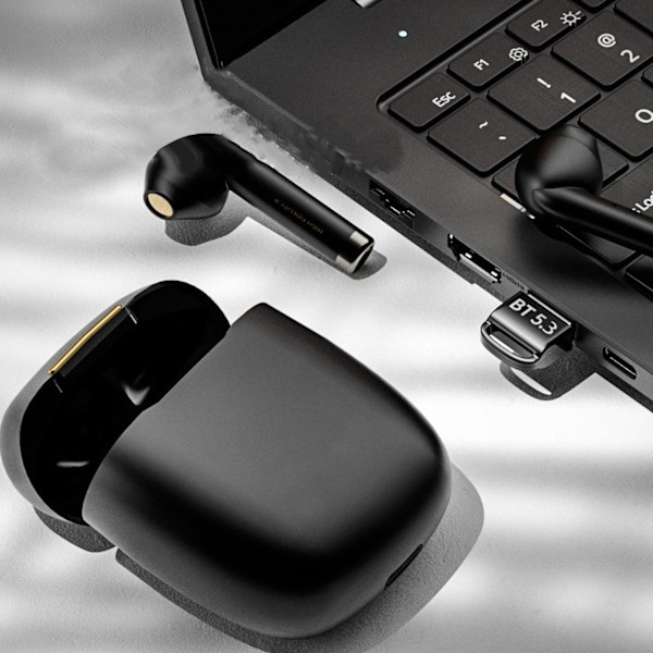 Plug N Play för PC Laptop, Trådlös Sändare Bred Användning Bluetooth Adapter, Stöder Upp Till 7 Enheter Samtidigt Med Lång Räckvidd, För