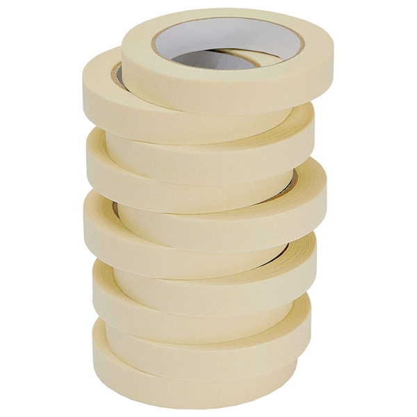 Maskeringstejp 10-pack Allmänt bruk Beige Vit Färg, 0,98