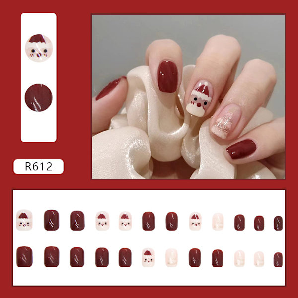 Joefnel Press on Nails - Europeiska falska naglar Press on Nails UV