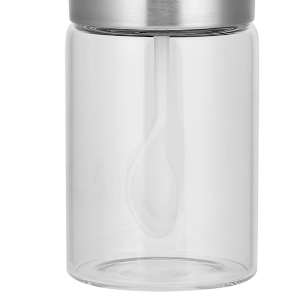Kryddflaska Transparent Glas Salt Socker Kryddbehållare