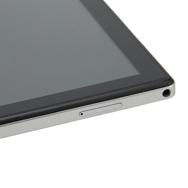 10-tums surfplatta för Android 11 Octa Core-processor 6 GB 256 GB 5 GWIFI 5 MP fram 13 MP bakre 4G-samtalssurfplatta 100–240 V grå EU-kontakt