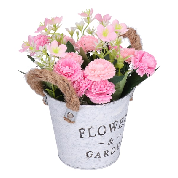 Konstgjord hortensia blomsterarrangemang prydnader konstgjorda blommor