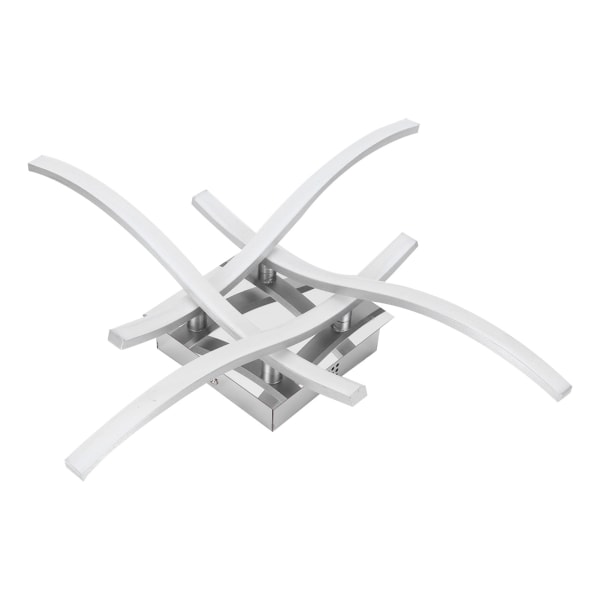 LED-taklampa 25W Modern kurvad lampa för vardagsrum