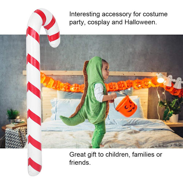 Inflatable Walking Stick,  Halloween PVC Inflatable Cane Blow