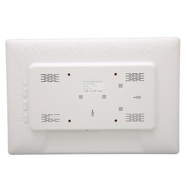 Digital fotoram 15,4 tum 1280x800 Full HD Timing Elektronisk bildram med fjärrkontroll 100‑240VUS-kontakt