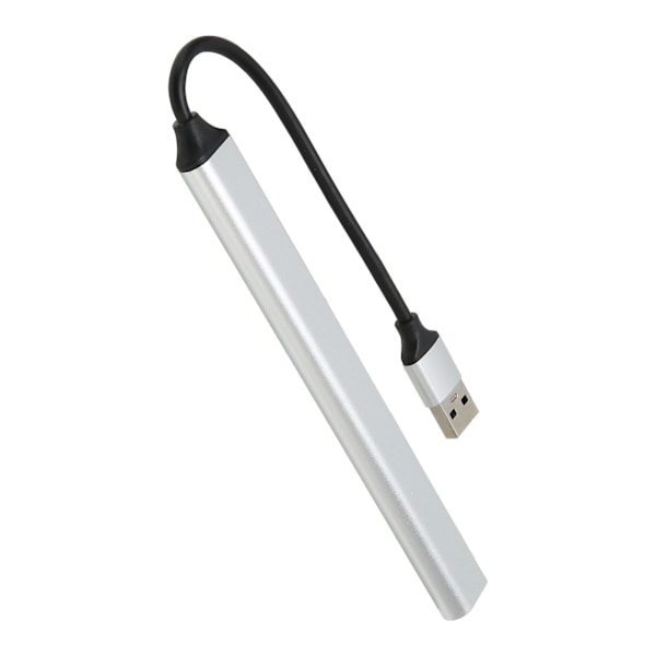 Aluminium Multifunktionell Usb3.0 Hub, Portabel Ultratunn Design, 6 Usb5.0 Portar + 1 Usb3.0 Port, Kompatibilitet Säkerställer Problemfri Anslutning För