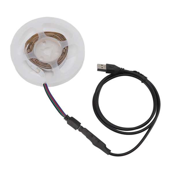 USB 5V LED-remsor RGB 5050 Färgförändrande ljusremsor