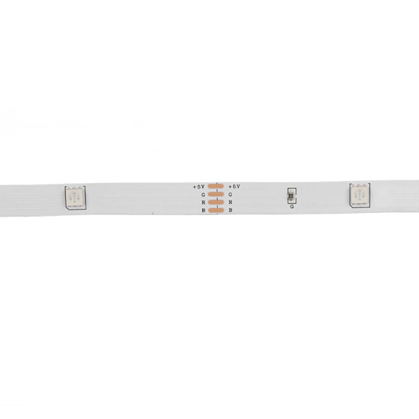 LED RGB-list med knappkontroll, 5V