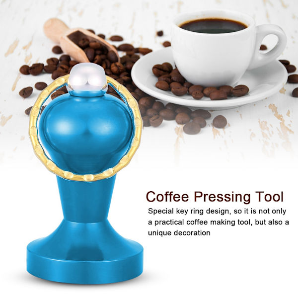 28 mm diameter rostfritt stål platt bas kaffepressning tamper