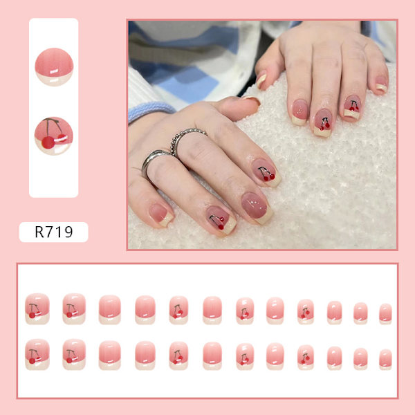 Joefnel Press on Nails  Europeiska falska naglar Press on Nails UV