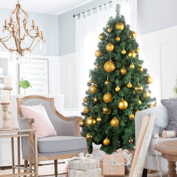 Christmas Balls Ornaments for Xmas Tree - Christmas Tree
