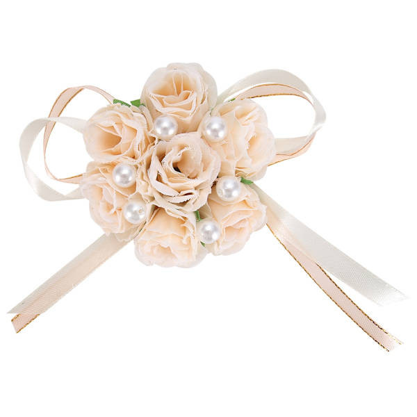 2 st vackra handblommor brudtärn handleds corsage bröllop