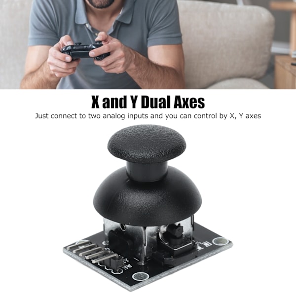 10 st Joystick-sensorer Spelkontrollmodul X Y Dubbla Axlar Ersättningsset för PS2