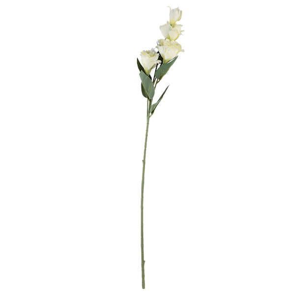 4 konstgjorda blommor med huvud för hem och bord