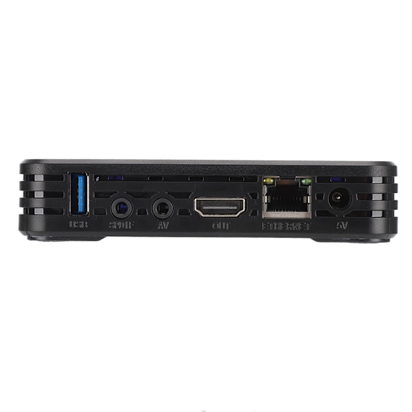H10+ Net Player Internet TV-box Dubbelfrekvens Digital Display för Android 9.0 100–240V 2+16 AU-kontakt