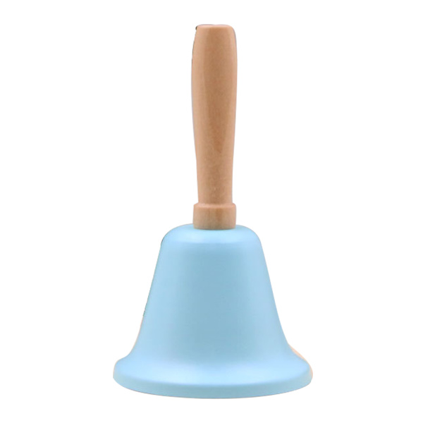 Loud Hand Call Bell with Wooden Handle，Christmas Jingle Bells