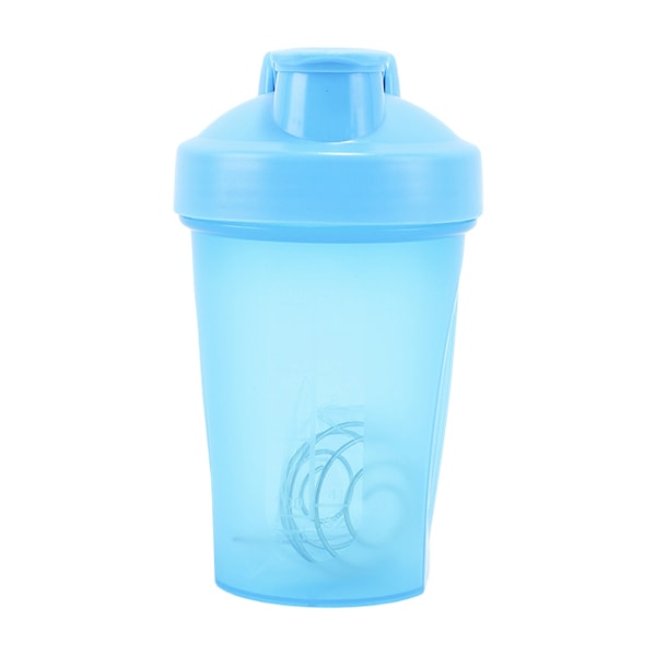 Shakerflaska för proteinpulver med klassisk ögla och BPA-fri, säker skruvlock, flip-lock som håller sig öppet, BPA-fri - 16oz - 400ML Sky Blue