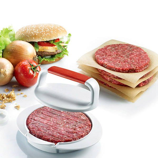 Köttpress Non Stick Burger Press DIY Patty Maker Burgerform