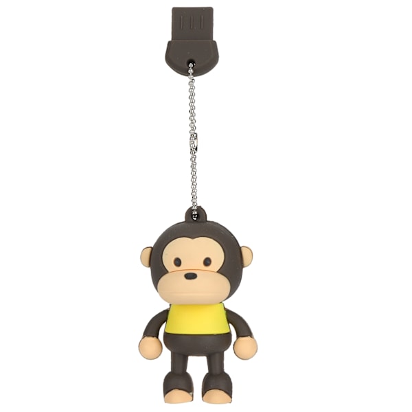 USB-minne Intressant Tecknad Apa Portabel Lagring Minne Sticka för PC Tablet 8GB