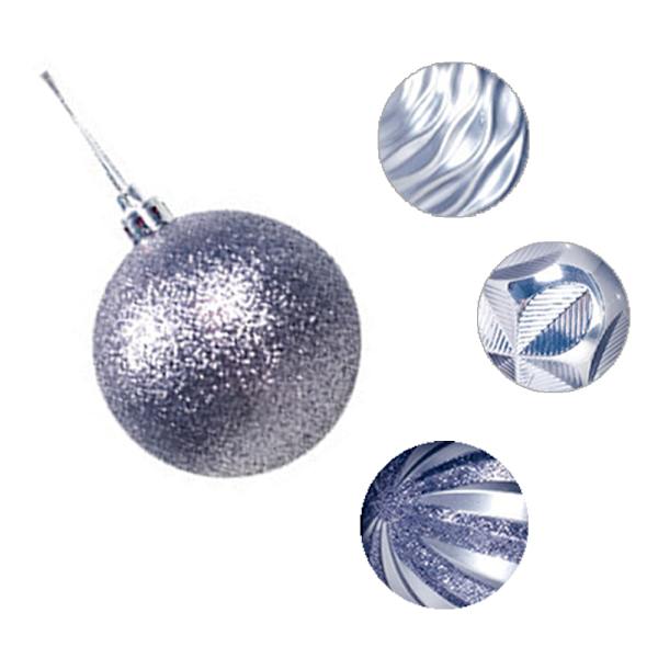 12 PCS Christmas Ball Ornaments for Xmas Tree Decor 2.36"