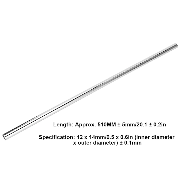 14mm/0,6in OD Röda Koppar Hårda Rör Tillbehör för Dator PC Vattenkylningssystem