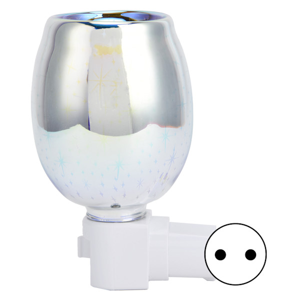 3D Elektrisk Vaxvärmare Doftfri Vaxsmältare Lampa