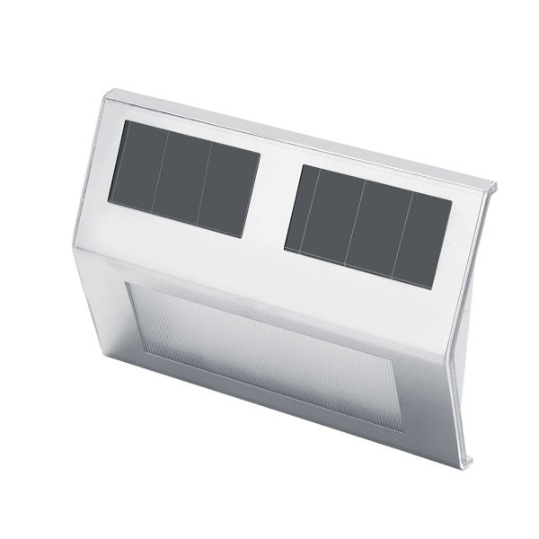 Utomhus solpanel driven vit LED-ljuskontroll trädgård