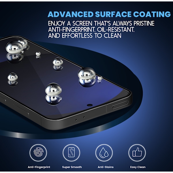 Samsung S24 FE 2x Skyddsglas – 3D Anpassat 9H-Täckt Skärmskydd