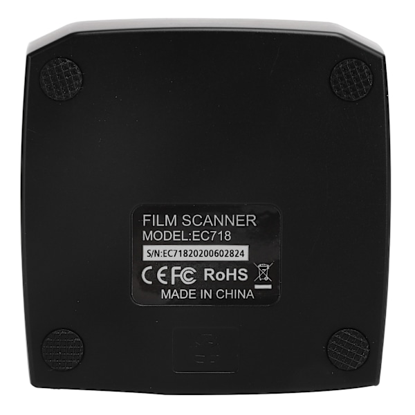 Filmscanner 135/35mm USB2.0 EC718 med 2.36in Färgad LCD 100‑240V för Windows XP/VISTAUS-kontakt