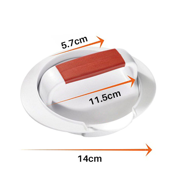 Köttpress Non Stick Burger Press DIY Patty Maker Burgerform