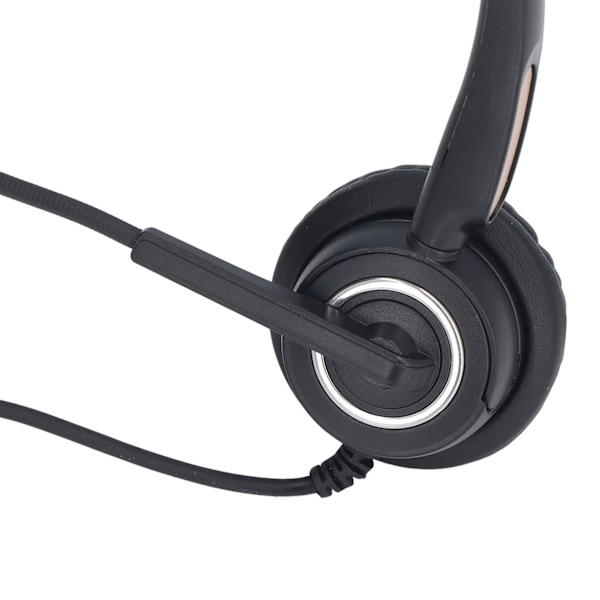 Call Center Headset Intelligent Brusreducering HD Samtal USB Datorheadset för Call Center Onlinekurs