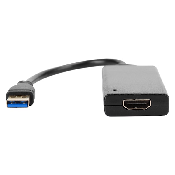 USB 3.0 Mini USB Till HDMI 1080P HD Ljud Video Kabel för HD TV Konverter Adapter för TV PC Laptop Telefon Tablet Svart