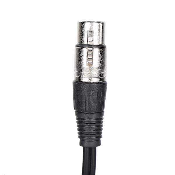 XLR Hona till Dubbel XLR Hane Kabel Mikrofon Stereo Balanserad Anslutningssladd för Ljudadapter Vit 0.25m / 0.8ft