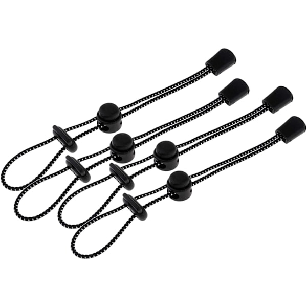 4 st Fästelement Spänne Snöre Lanyard Elastisk Sladd Med Lanyard