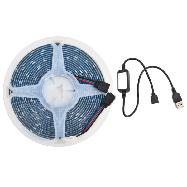 LED-remsa 5m RGB USB-strömförsörjning dimbar Bluetooth-app